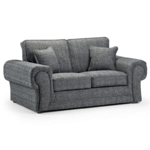 Walcott Fabric 2 Seater Sofa In Grey