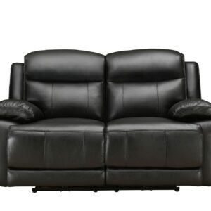 Montana Luxury 2-Seater Leather Sofa with Power Recliner & Adjustable Headrest – Contemporary Comfort