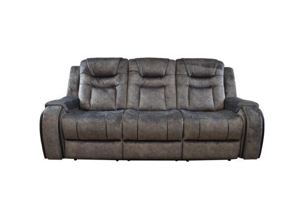 Rio 3 Seater Sofa with Power Recliners & Cupholder