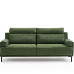 Nevada 3 Seater Static Sofa – Green