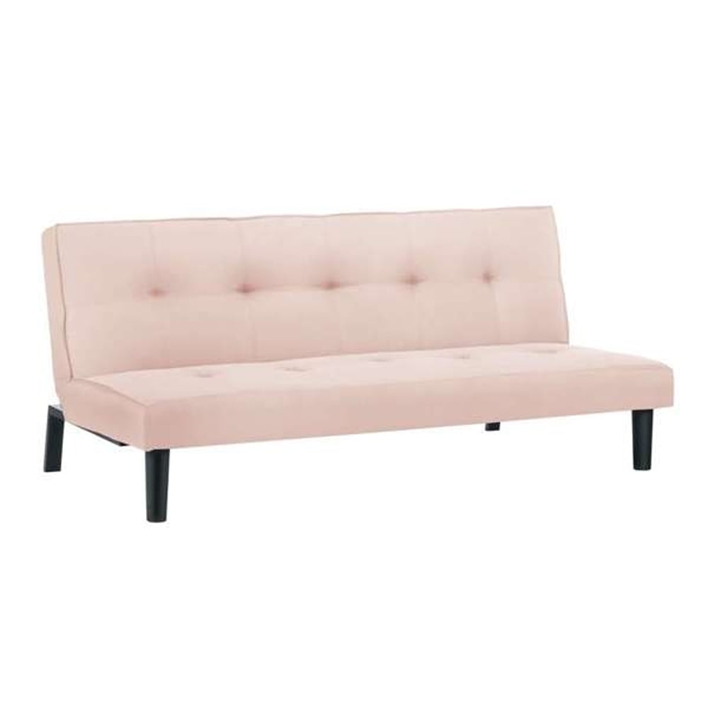 Aurorae Fabric Sofa Bed In Pink