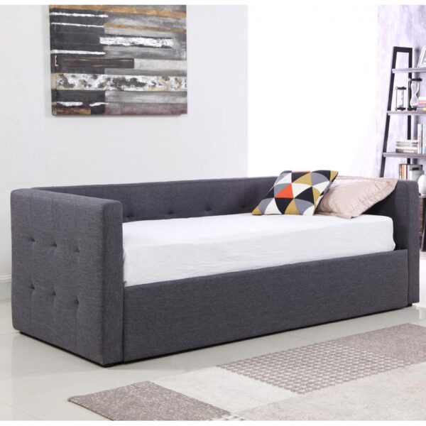 Celina Fabric Sofa Bed In Grey