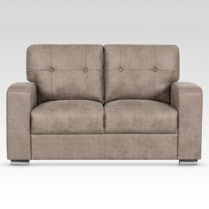 Hobart Fabric 2 Seater Sofa In Taupe