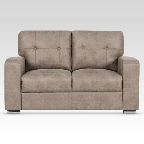 Hobart Fabric 2 Seater Sofa In Taupe