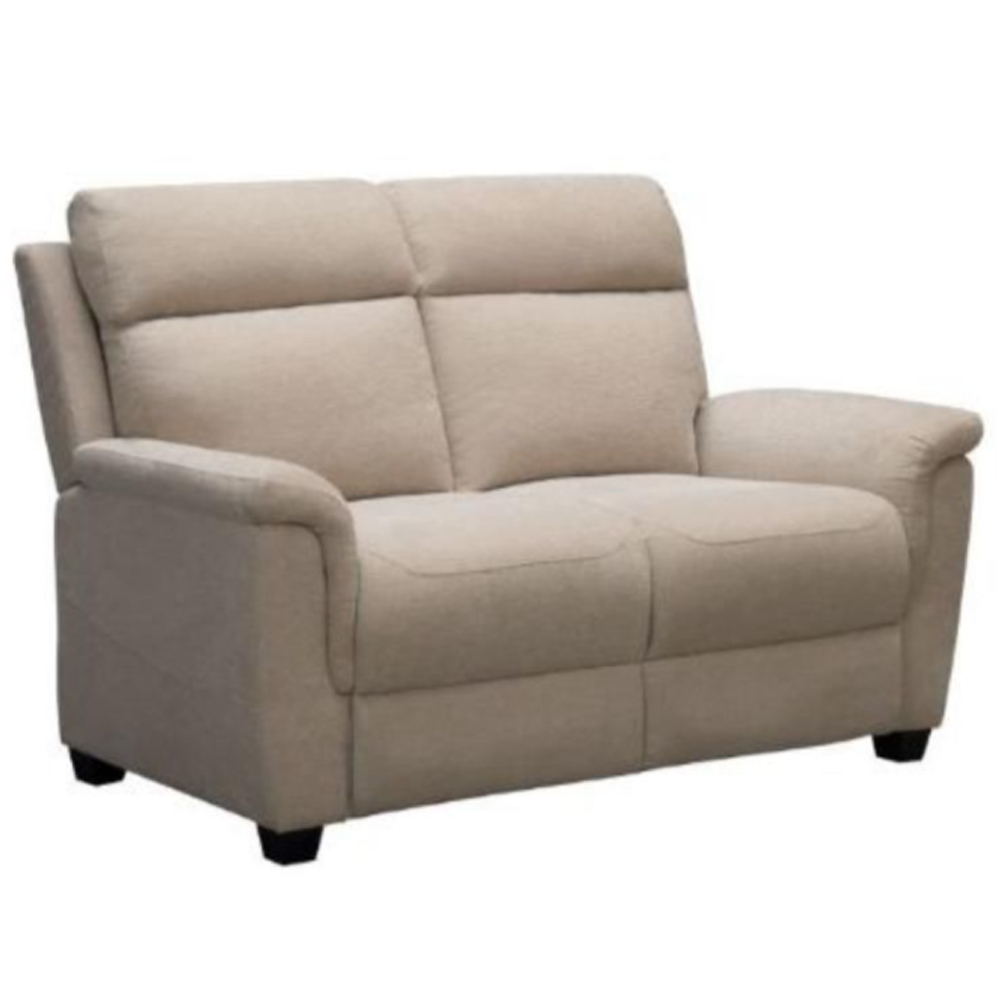 Dessel Fabric 2 Seater Sofa In Natural
